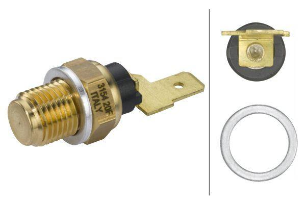 HELLAYağ Sıcaklığı Sensörü Vw Ford 12VHELLA 6PT009107691