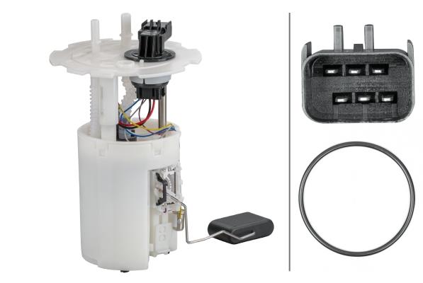 HELLAYakıt Besleme Ünitesi Elektrikli 6-Kutuplu Chevrolet AveoHELLA 8TF358106741