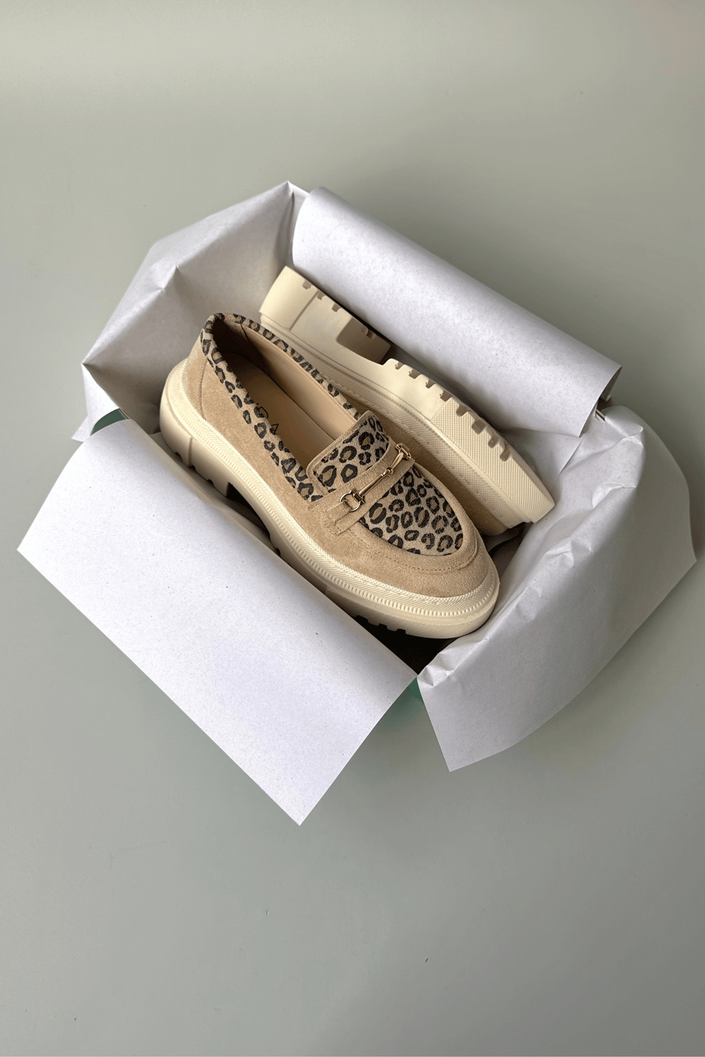 Kadın Loafer Ayakkabı LEOPAR