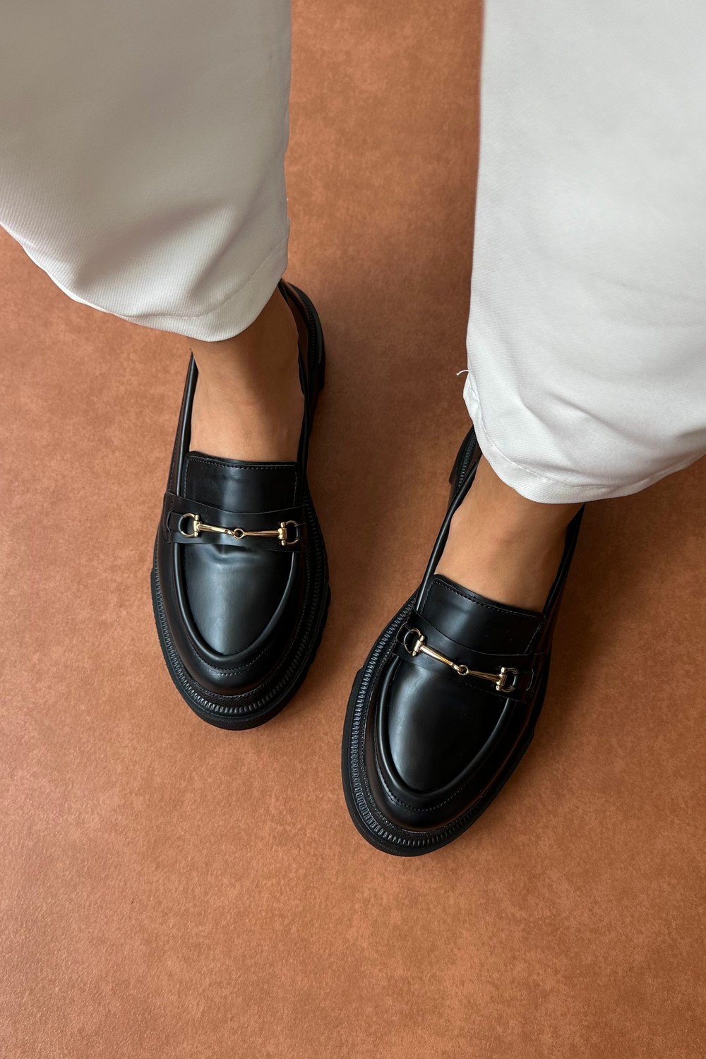 Kadın Loafer Ayakkabı SİYAH