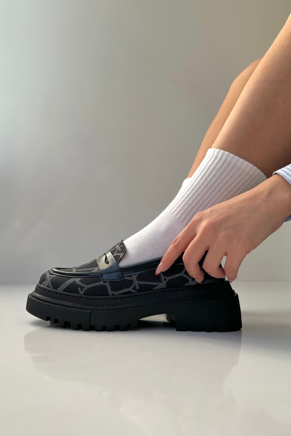 Kadın Loafer Ayakkabı SİYAH