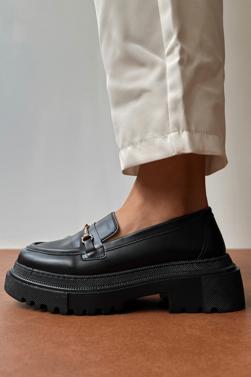 Kadın Loafer Ayakkabı SİYAH