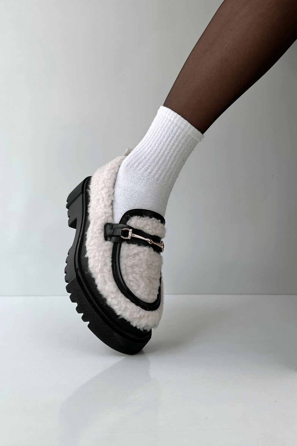 Kadın Loafer Ayakkabı TUYLU