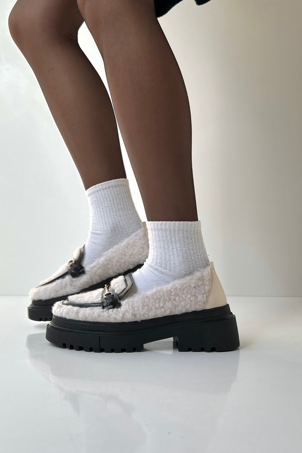 Kadın Loafer Ayakkabı TUYLU