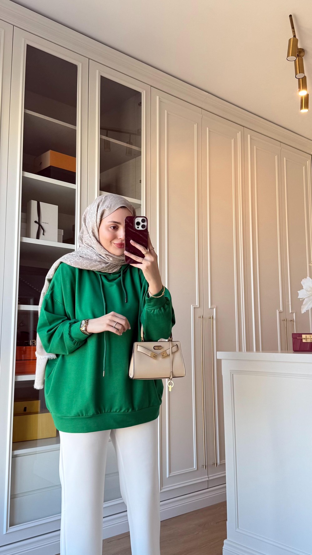 Basic Kapüşonlu Sweatshirt Benetton