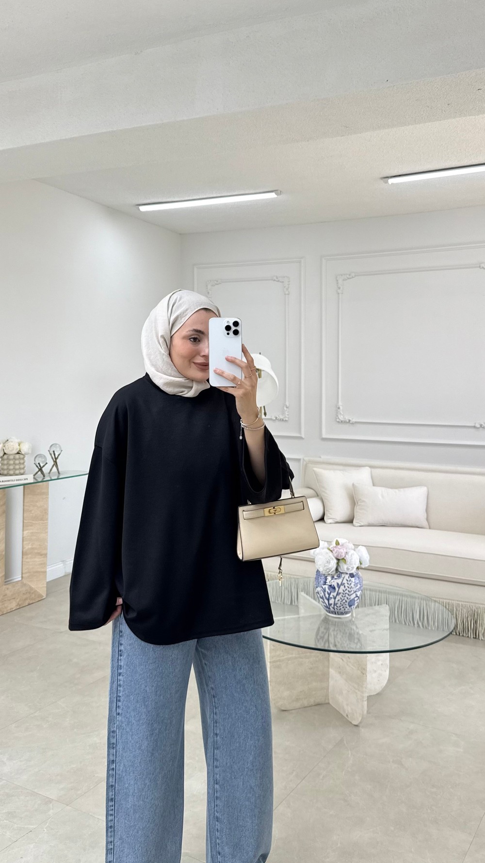 Basic Sweatshirt Siyah