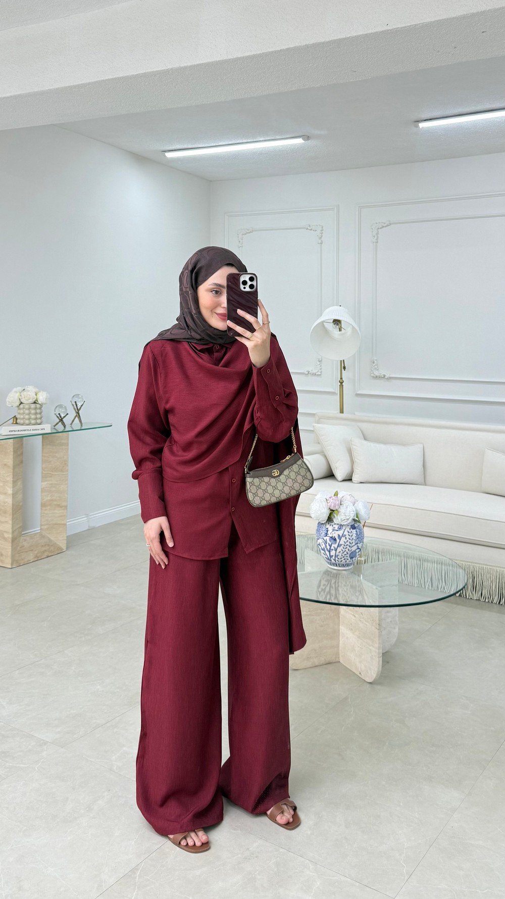 Selin Takım Bordo
