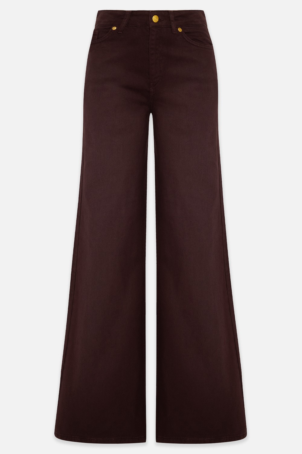 Acı-Kahve %100 Pamuk Tam Kalıp Rahat Kesim Jean