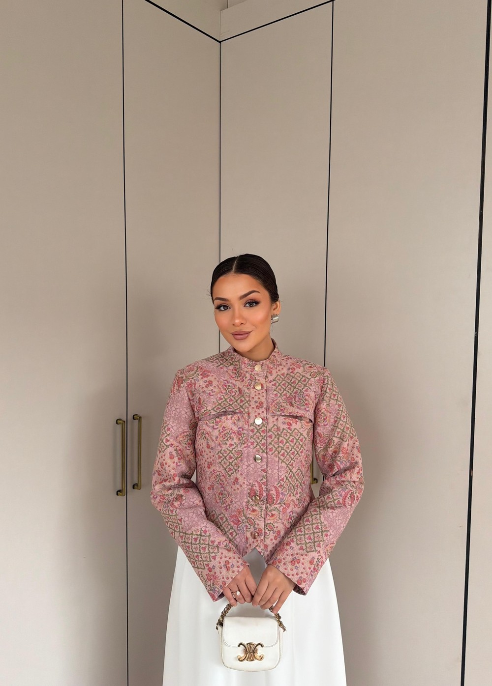 HR-3350H&R ButikTb- Elina Ceket Pudra