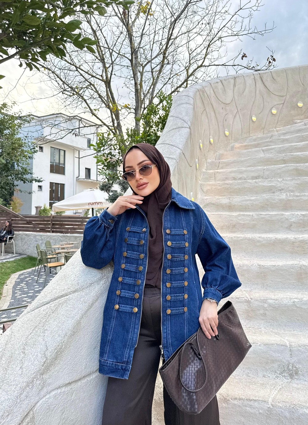 HR-3007H&R ButikTb- Maris Kot Ceket Lacivert