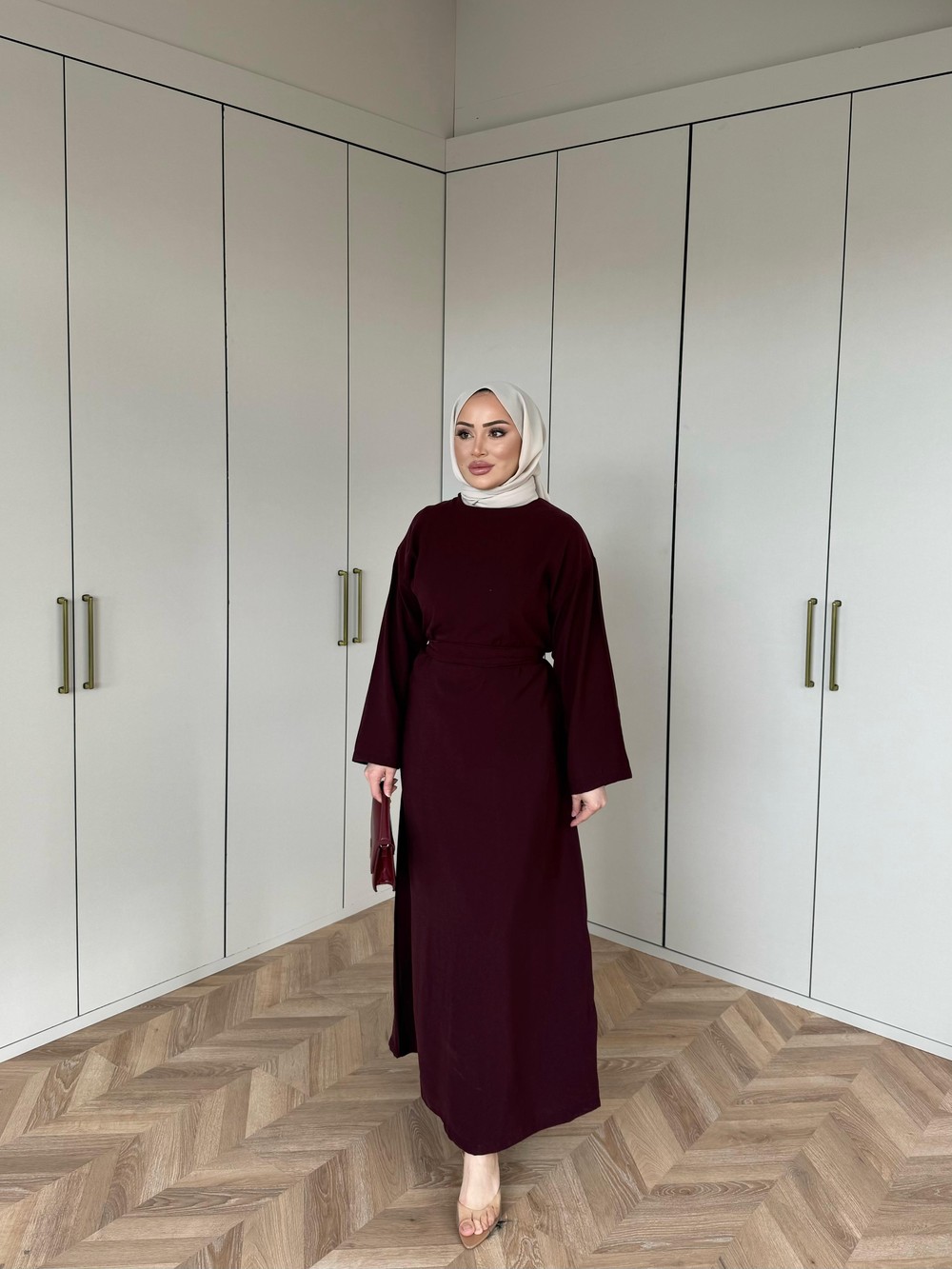 175429645810H&R ButikBella Elbise Bordo