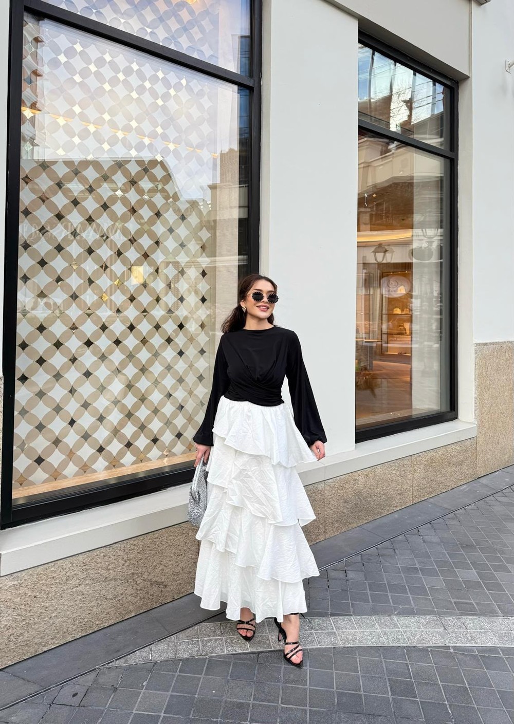 HR-1344H&R ButikTb - Kat Kat Etek Beyaz