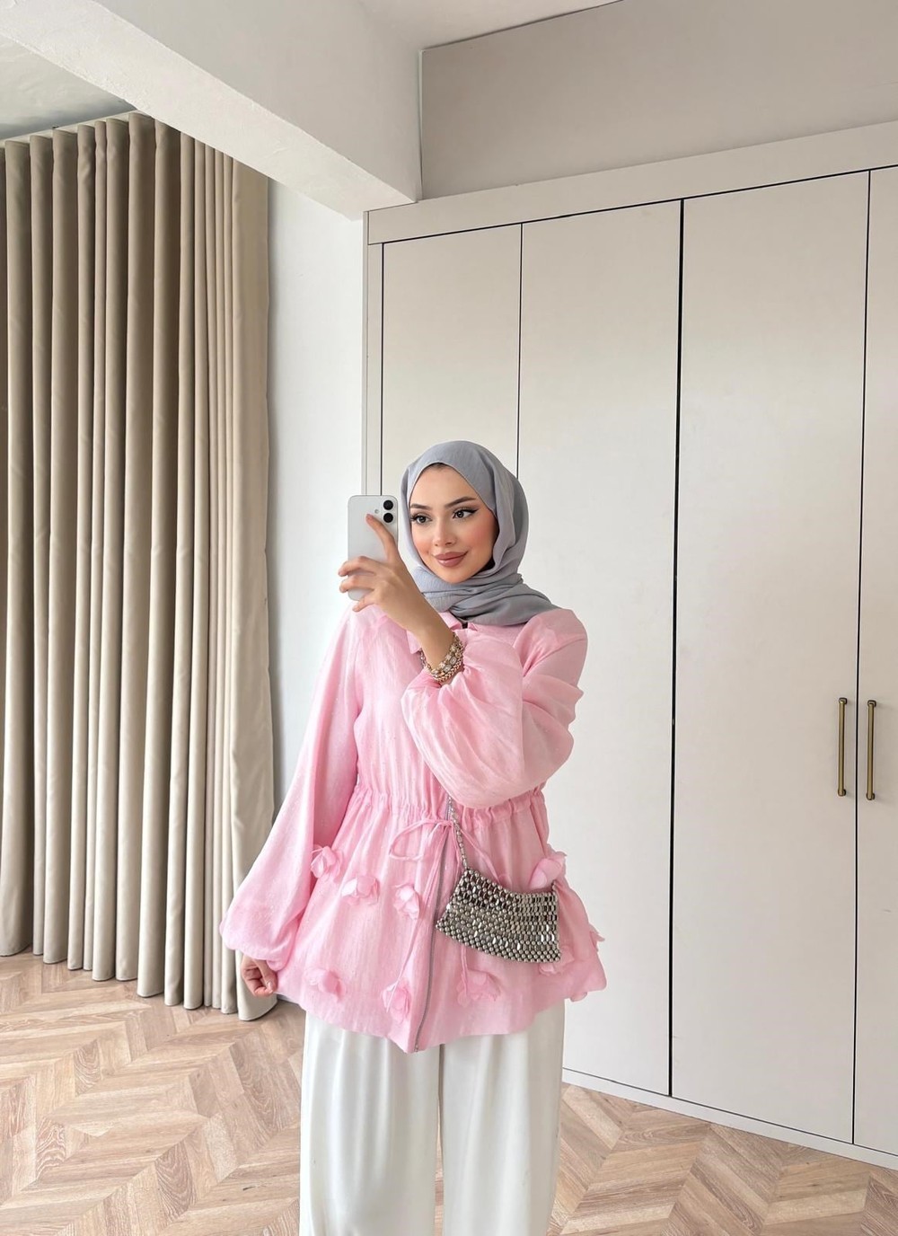 HR-0270H&R ButikFerilas Gömlek Pembe