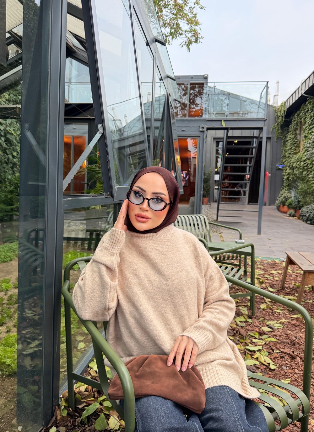 HR-3528H&R ButikMix- Standart Kazak Bej