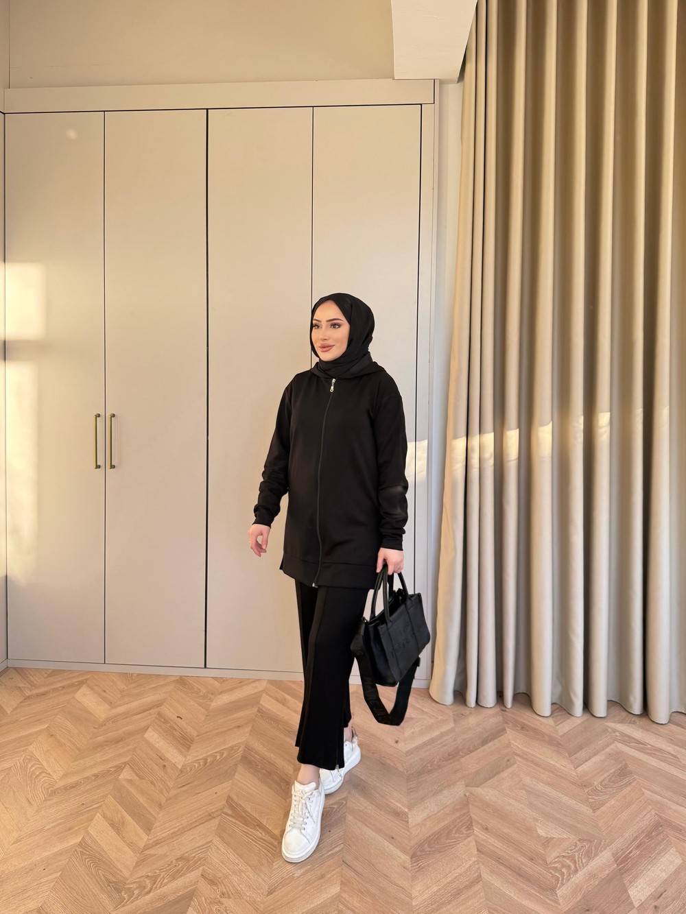 HR-0012H&R ButikBewa İndirimli Oysh Takım Siyah