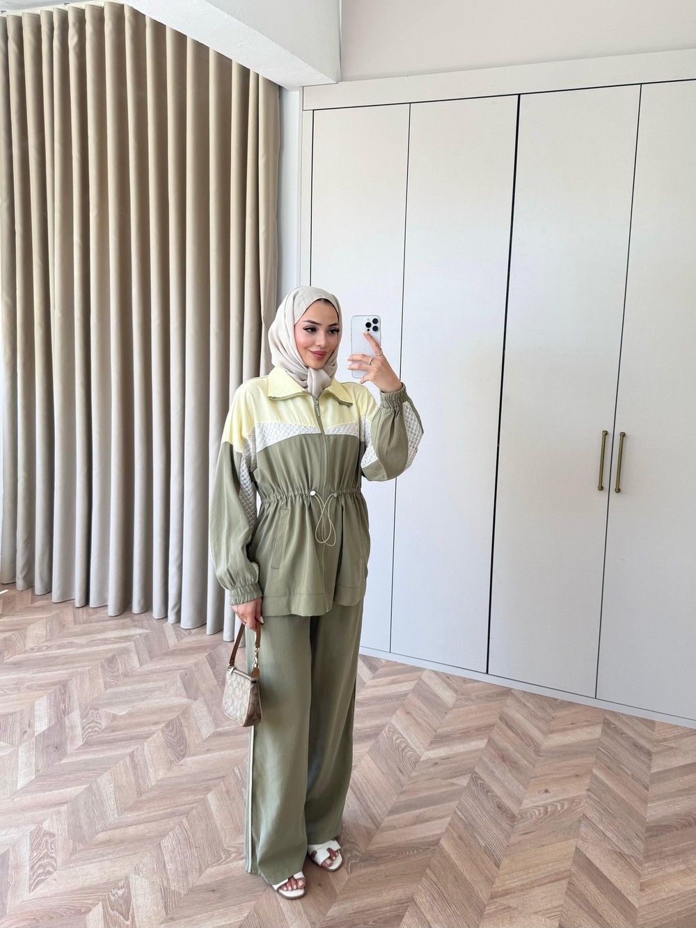 HR-1146H&R ButikCho - Kayla Takım Haki