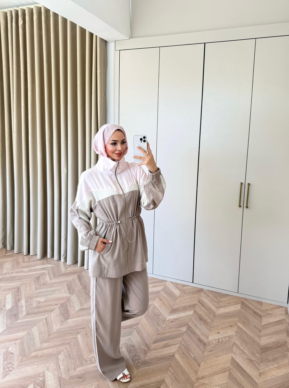 HR-1146H&R ButikCho - Kayla Takım Vizon