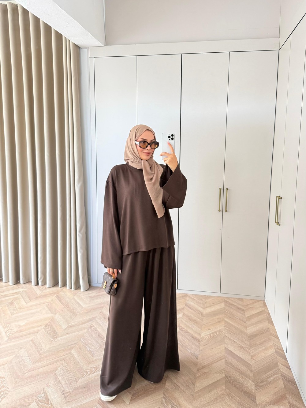 HR-3250H&R ButikEk - Diva Oysh Takım Kahve