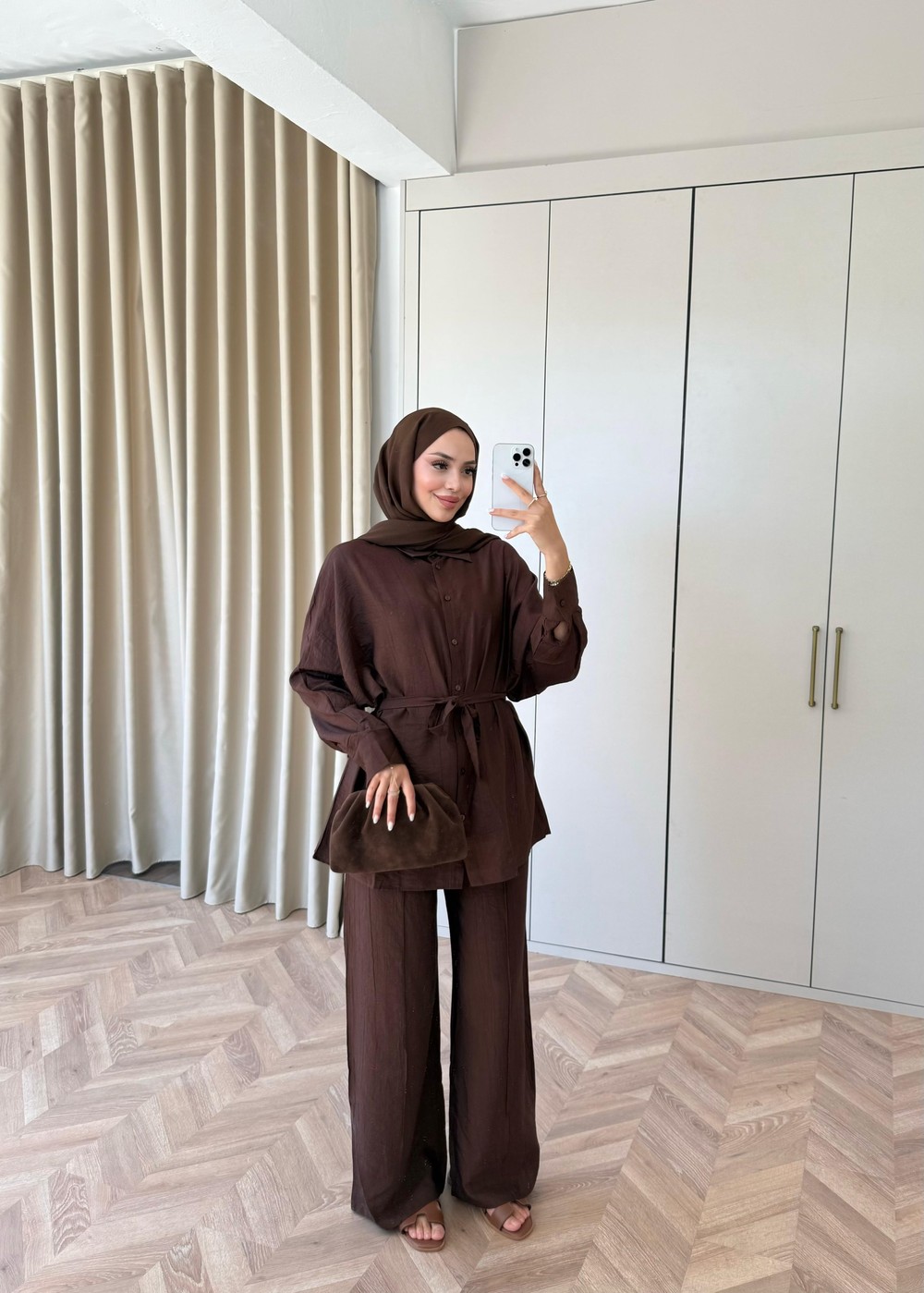 HR-1402H&R ButikHot - Wena Takım Acı Kahve