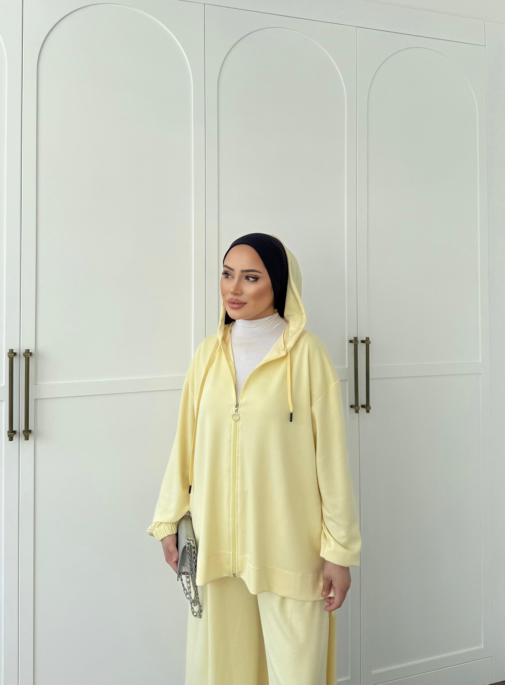TAKM-1751H&R ButikLoda Oysh Takım Sarı