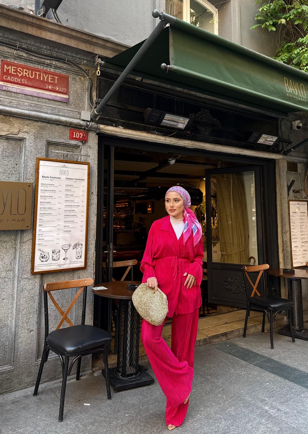 TAKM-1475H&R ButikPila Fitilli Takım Fushya