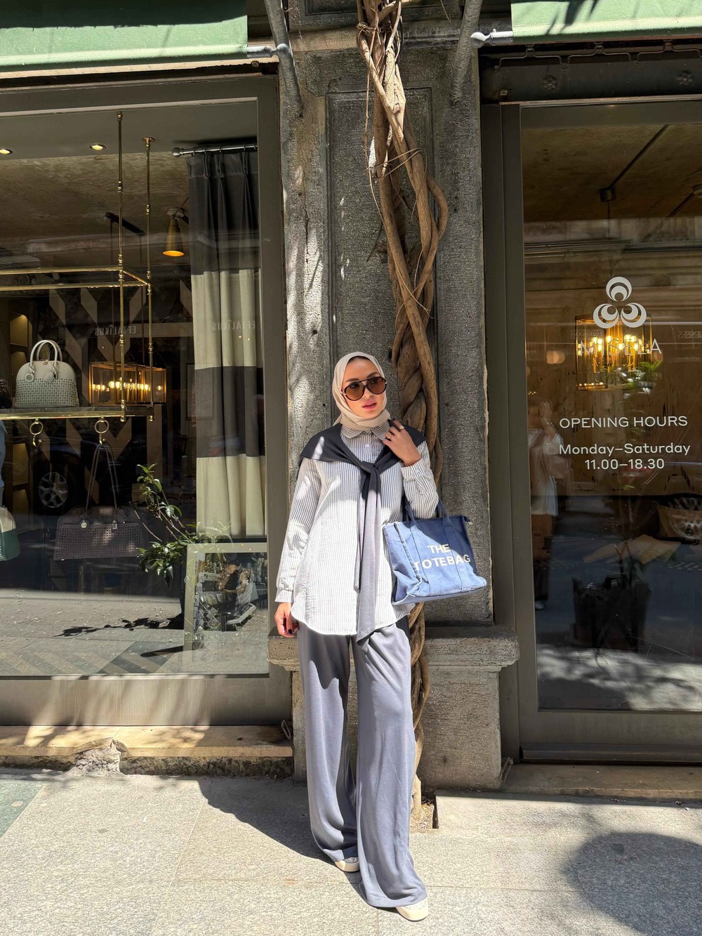 HR-0651H&R ButikPW - Fela Çizgi Detaylı Atkılı Oysh Takım Gri