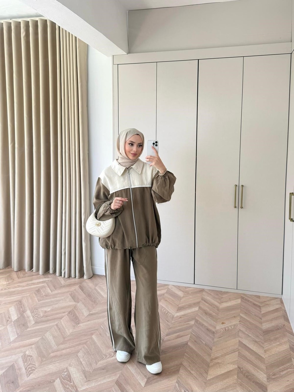 HR-0590H&R ButikPW-Pila Modal Takım Haki
