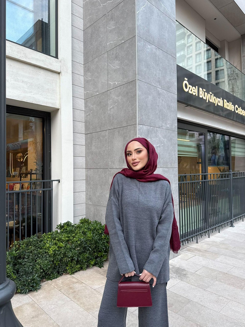 TAKM-1880H&R ButikSonia Takım Antrasit