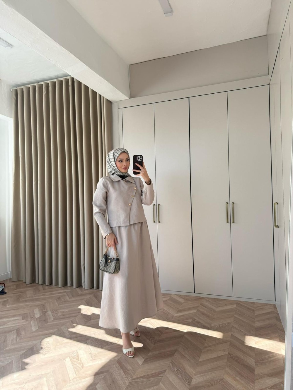 TAKM-2233H&R ButikTB-Melina Takım Bej