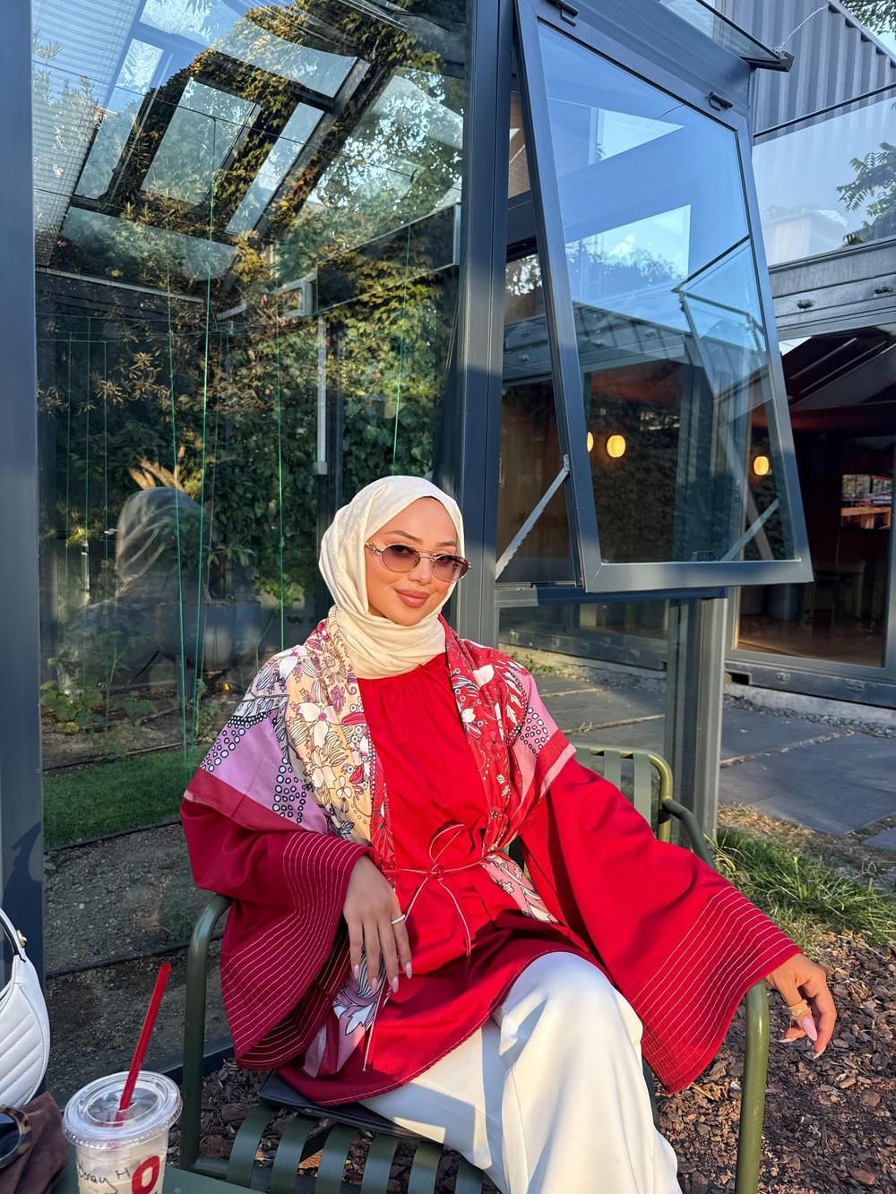 HR-2927H&R ButikQu- Qülna Kolları İspanyol Tunik Kırmızı