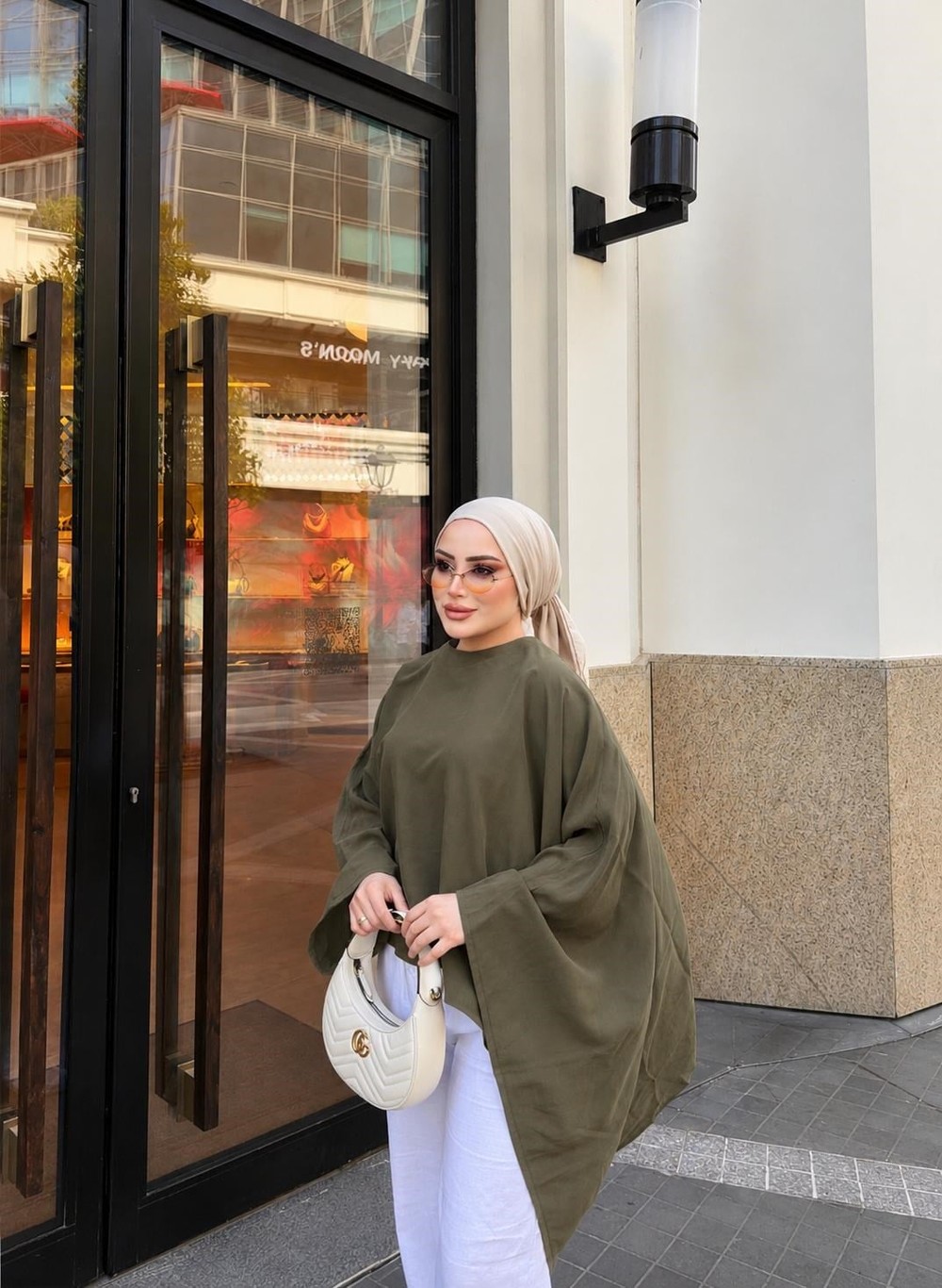 HR-1123H&R ButikTB - Gale Midi Modal Tunik Haki