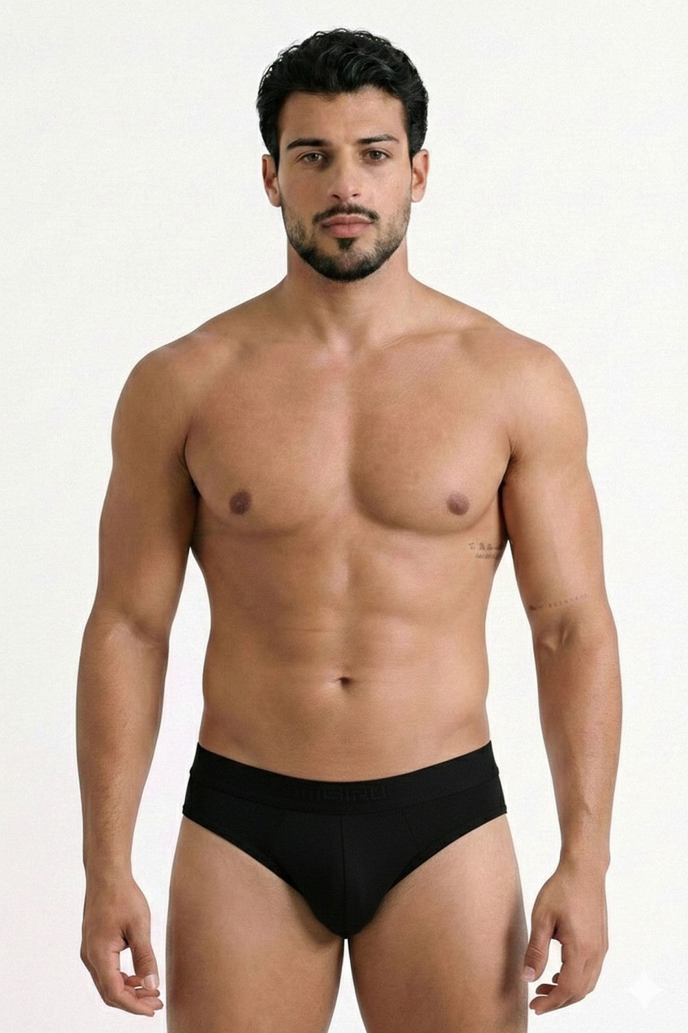 Erkek Modal Basic Slim Fit Slip Siyah