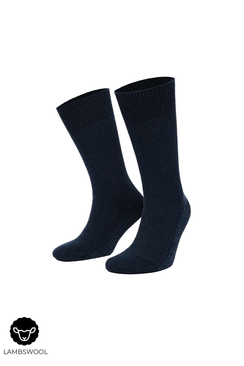 Mısırlı Erkek Kuzu Yünü (Lambswool) 6 Çift Kutulu Soket Çorap Çok Renkli
