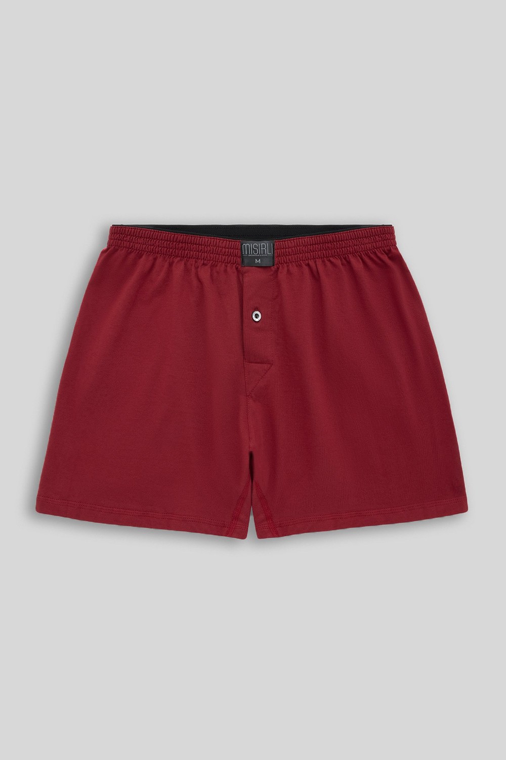 Mısırlı Erkek Pamuklu Ares Şort  Boxer Bordo