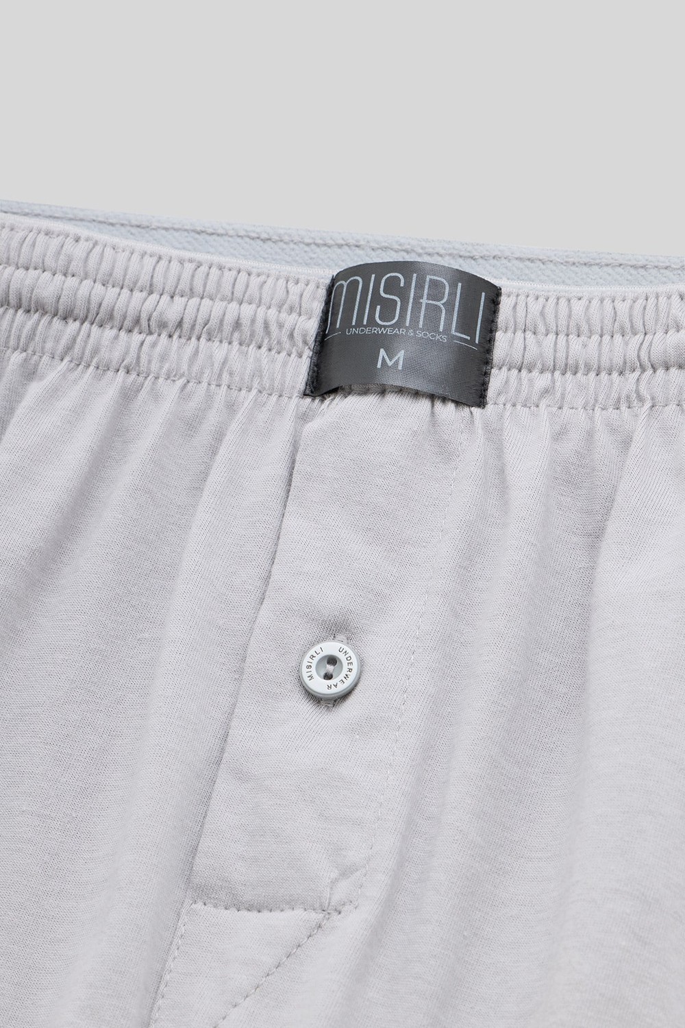 Mısırlı Erkek Pamuklu Ares Şort  Boxer Gri