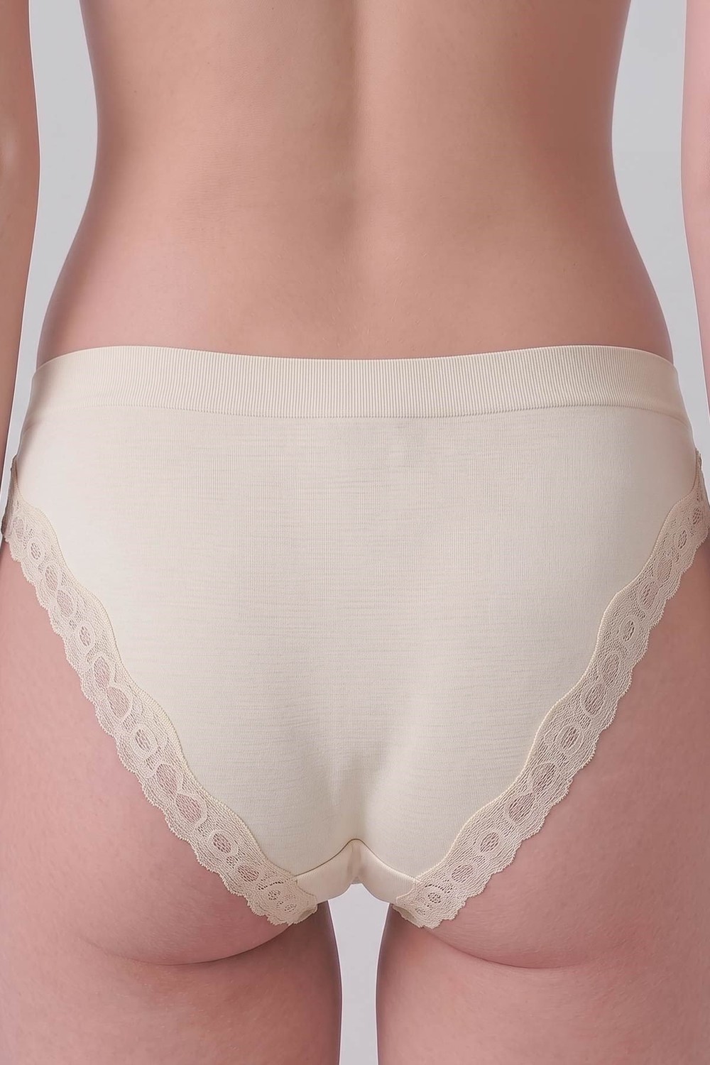 Mısırlı Kadın Modal Seamless Brief Slip Ekru