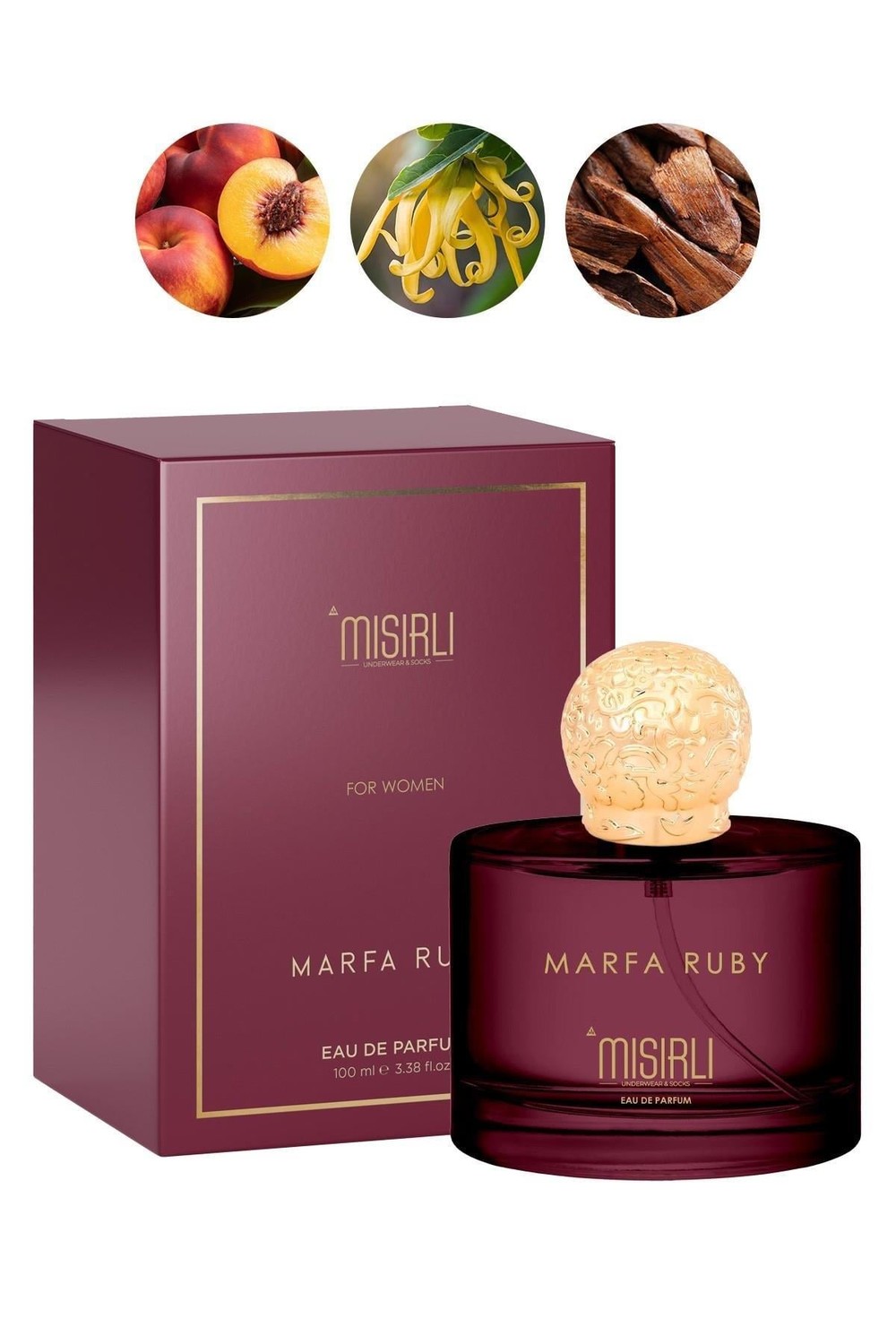 Kadın MARFA RUBY 100 ml EDP Parfümü Renksiz