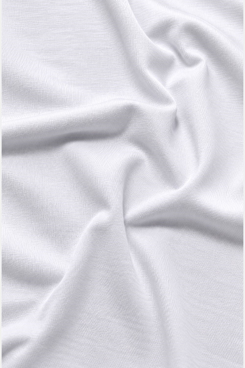 Mısırlı ORGANIC Pamuklu HERCULES Slim Fit Bisiklet Yaka Fanila Beyaz
