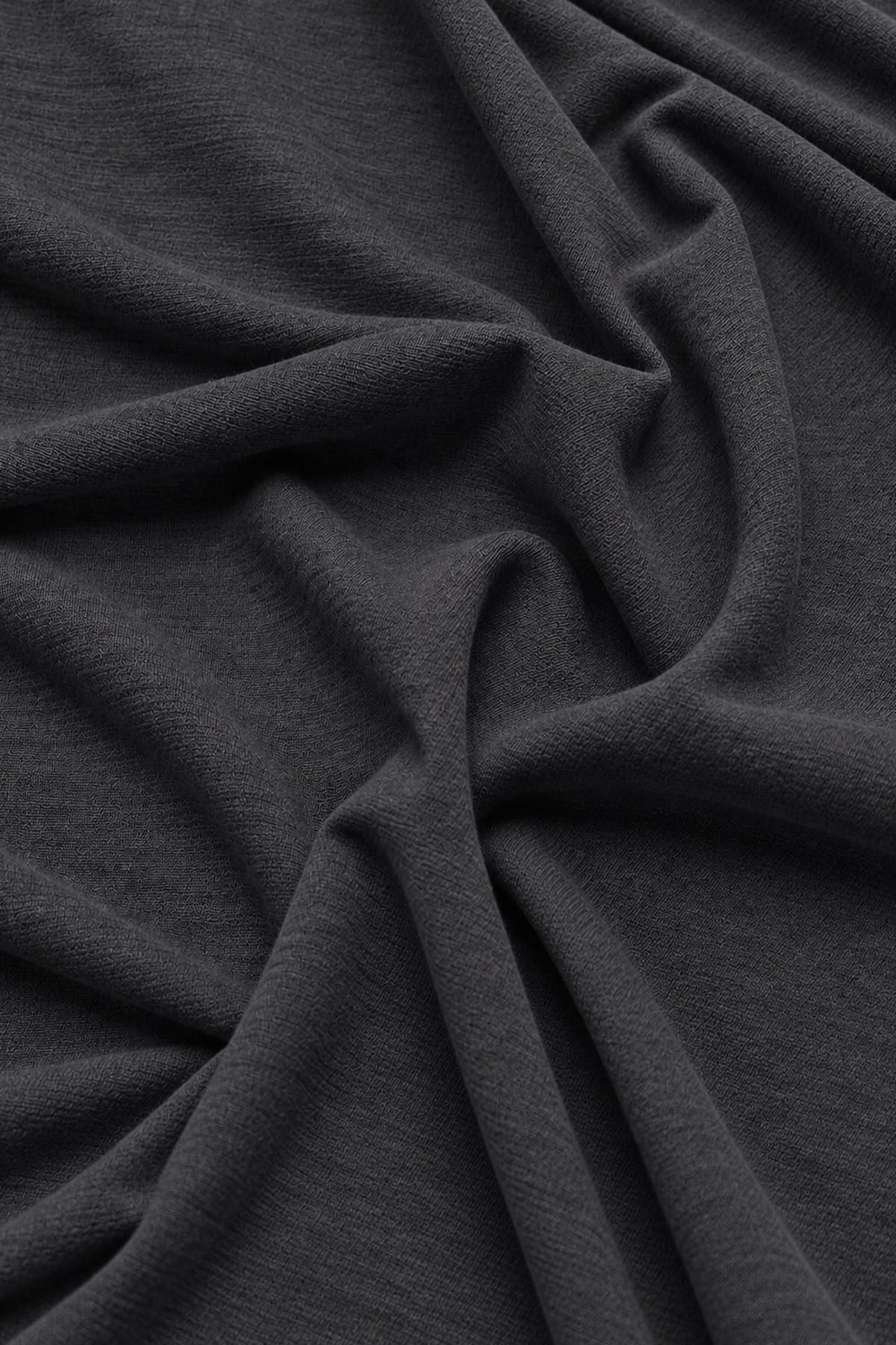 Mısırlı ORGANIC Pamuklu HERCULES Slim Fit Bisiklet Yaka Fanila Antrasit