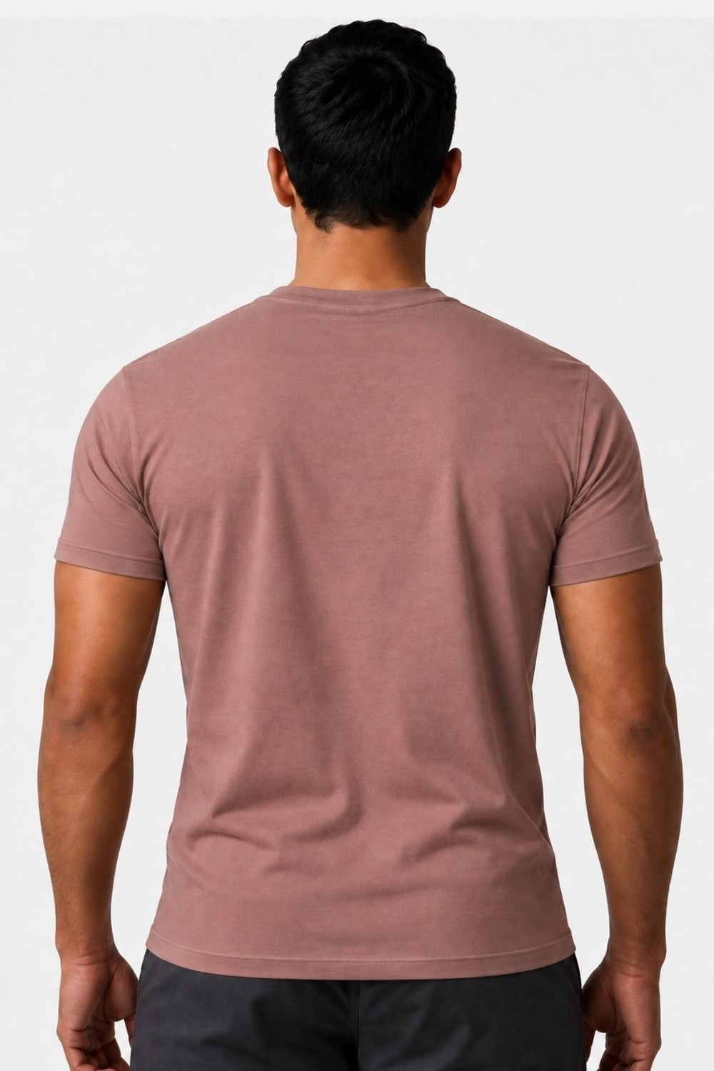 Mısırlı ORGANIC Pamuklu HERCULES Slim Fit Bisiklet Yaka Fanila Lavender