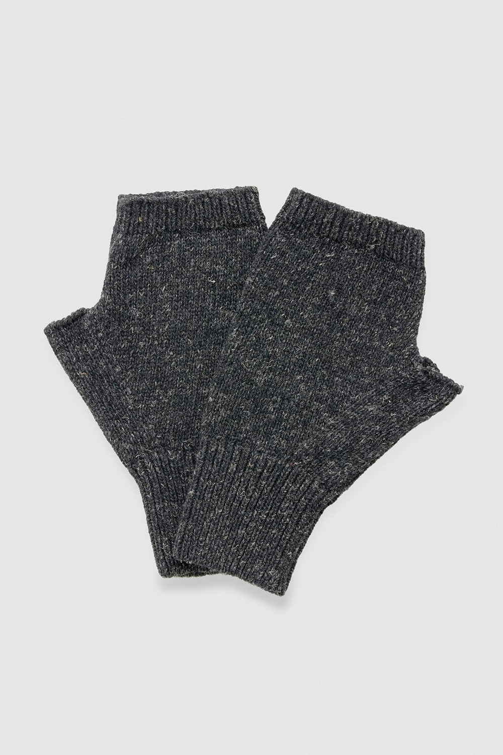 Mısırlı Unisex Yün Eldiven Siyah