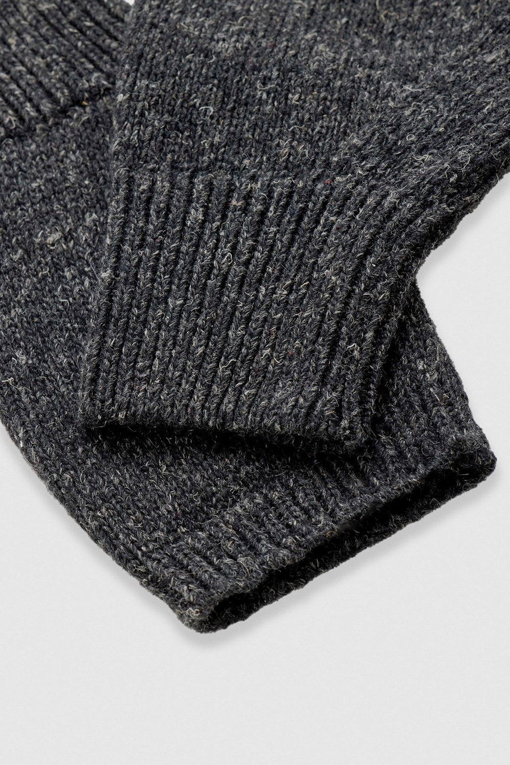 Mısırlı Unisex Yün Eldiven Siyah
