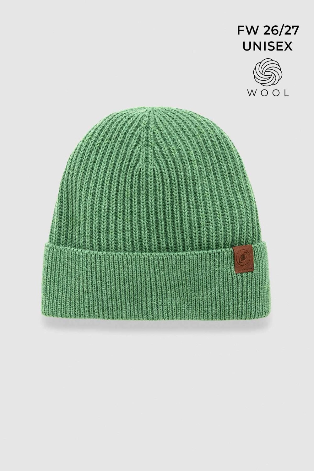 Mısırlı Unisex Yün Fitilli Bere Yeşil