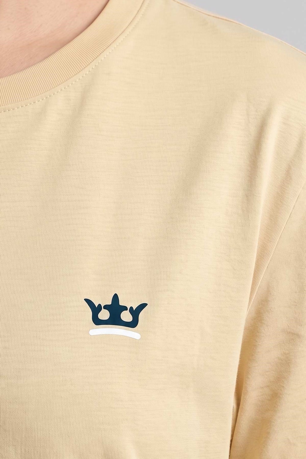 Pamuklu Kısa Kollu Pijama Takım Tereyağ Sarısı-Yeşil Çizgili