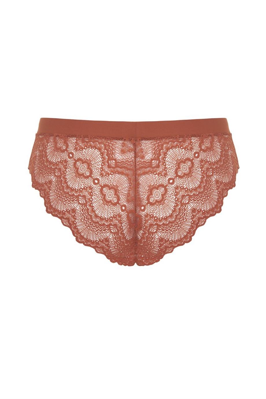 Flame Slip Briefs Cinnamon