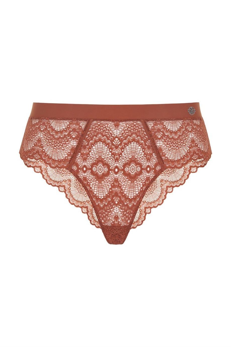 Flame Slip Briefs Cinnamon