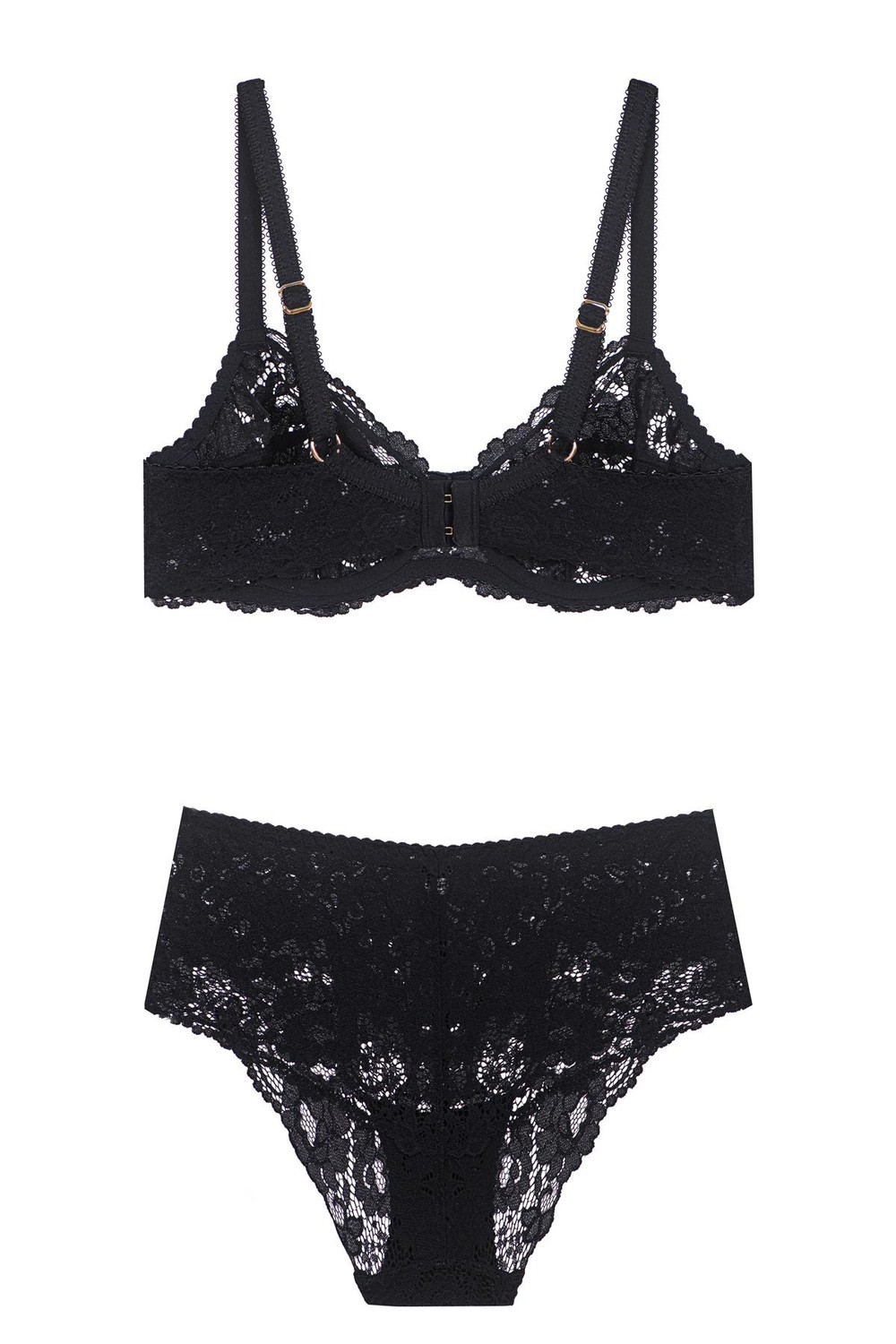 Gıiselle High Waist Briefs Black