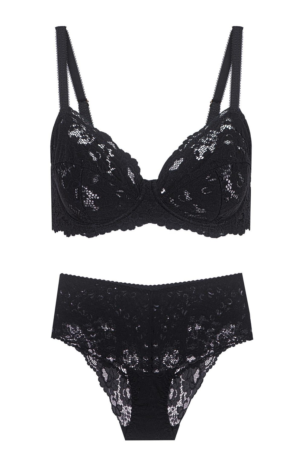Gıiselle High Waist Briefs Black