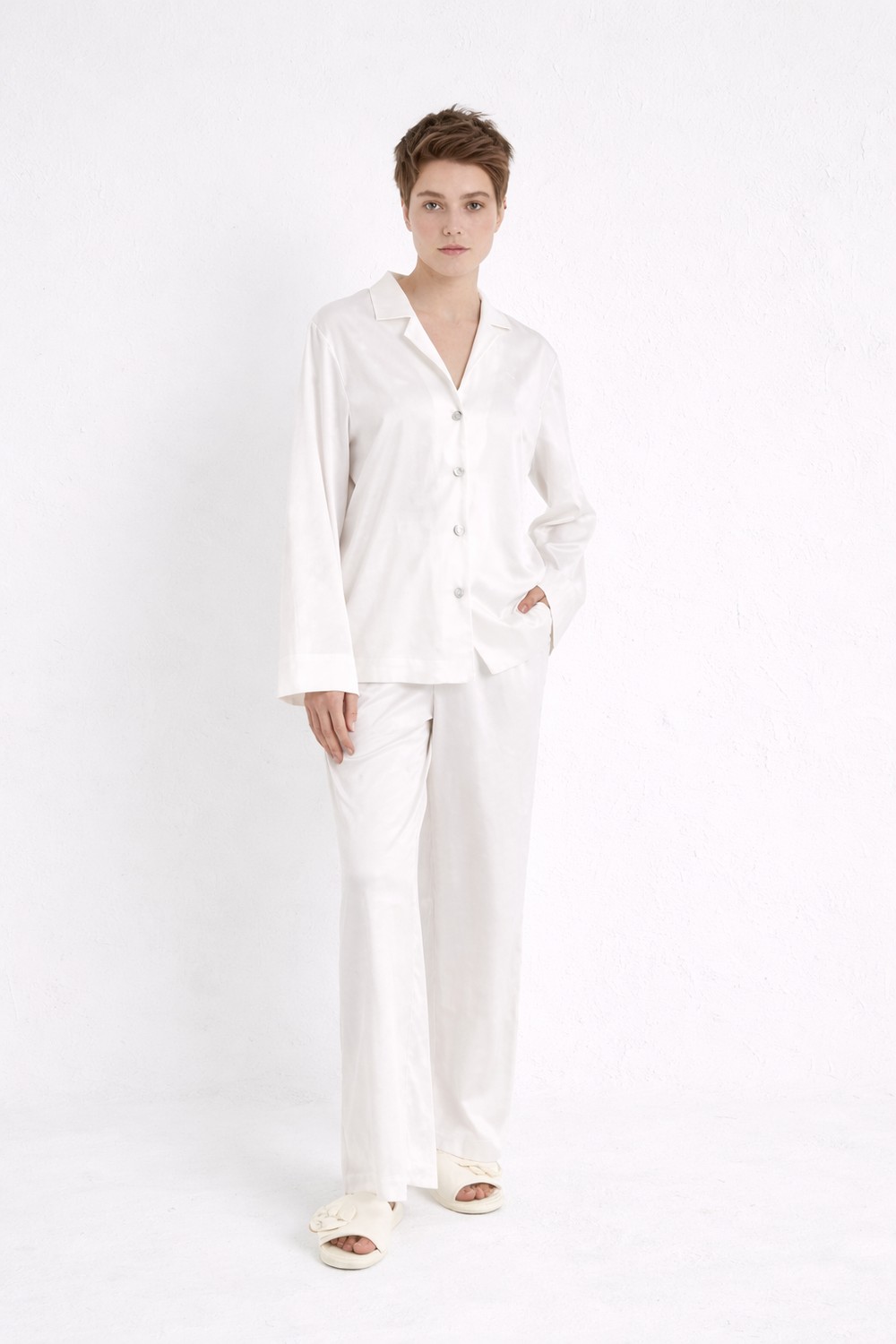 Marbella Pants Off White