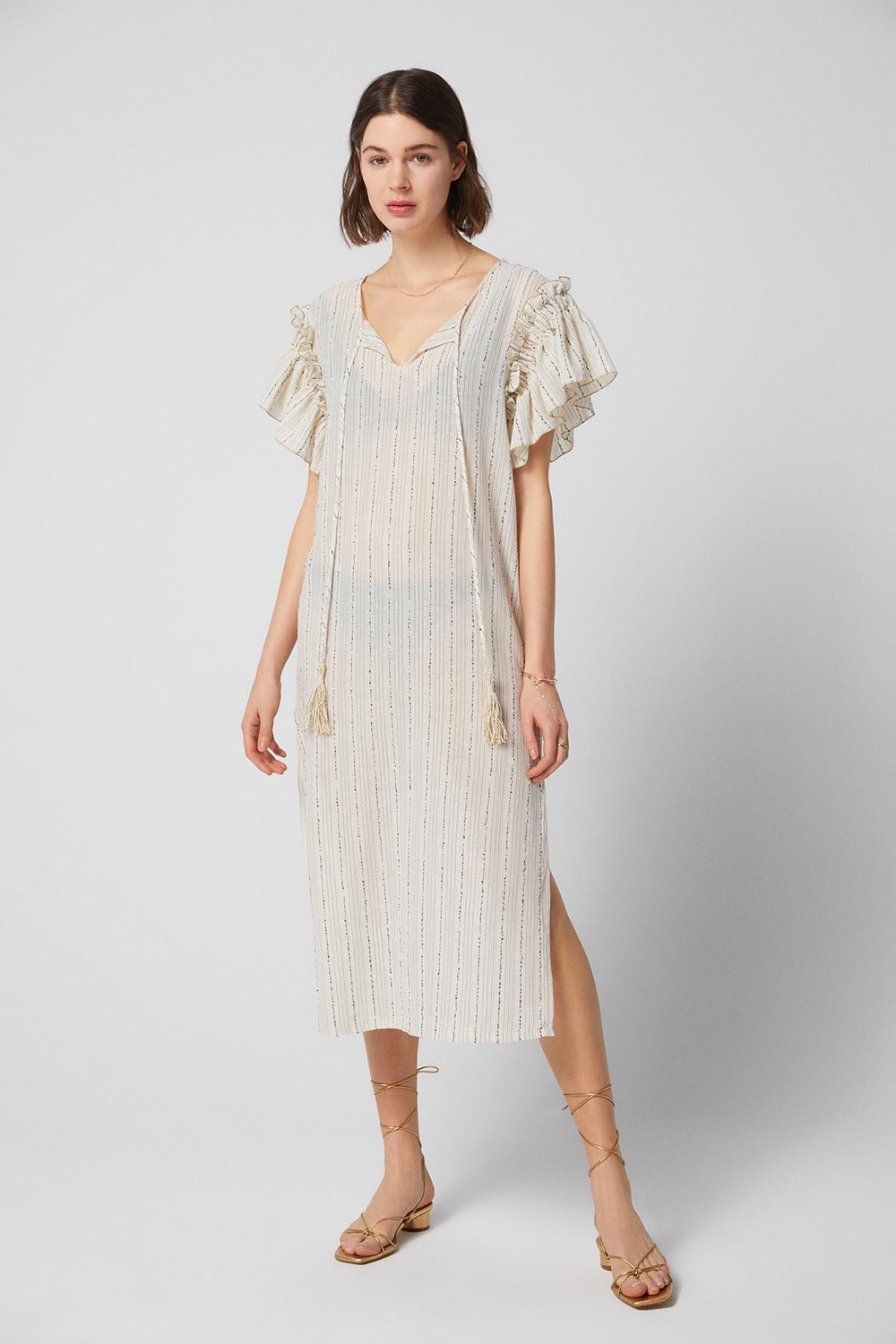 Striped Crude Samui Maxi Dress